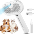 3-in-1 Pet Steam Brush | Electric Brush