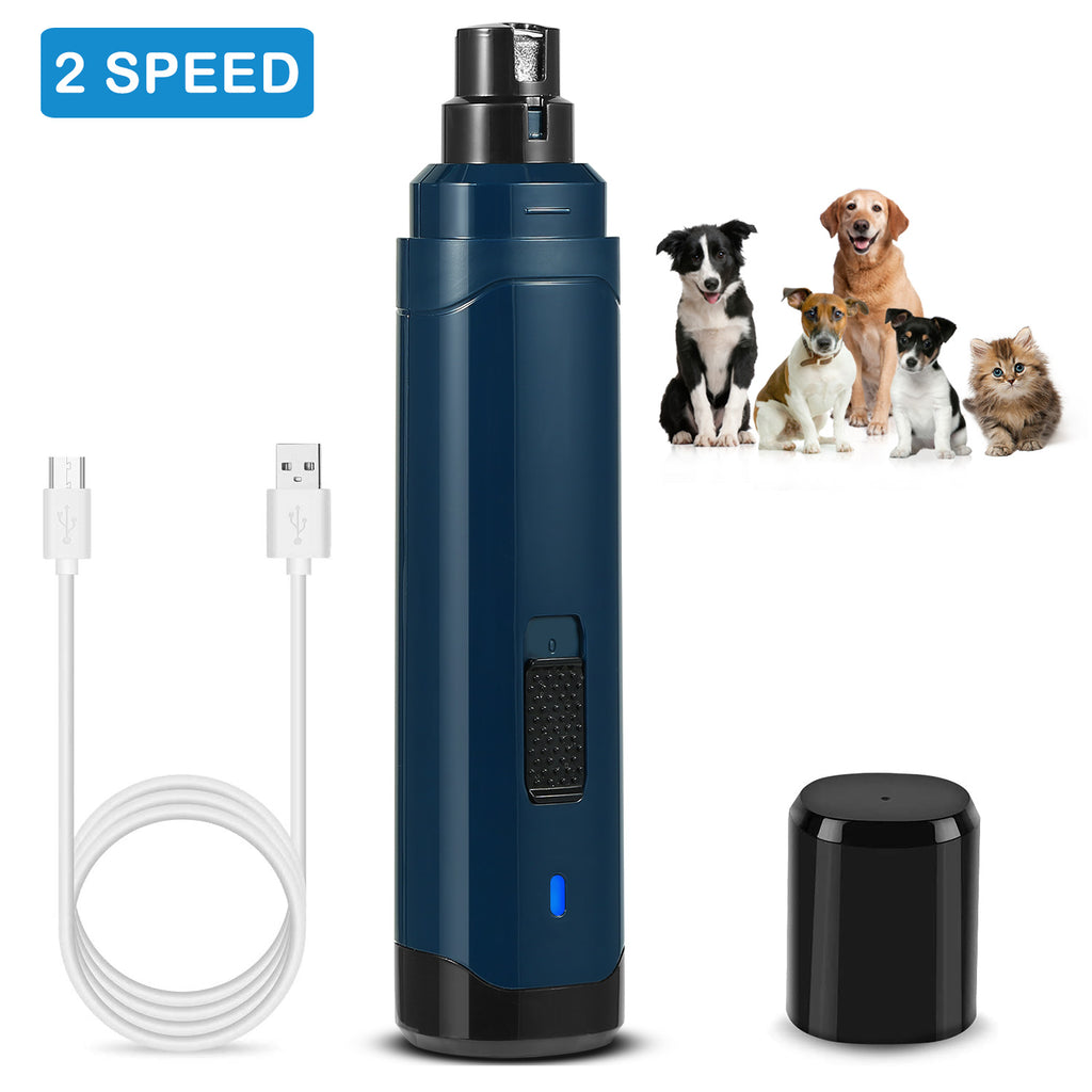 Quiet Electric Pet Nail Grinder for Cats & Dogs