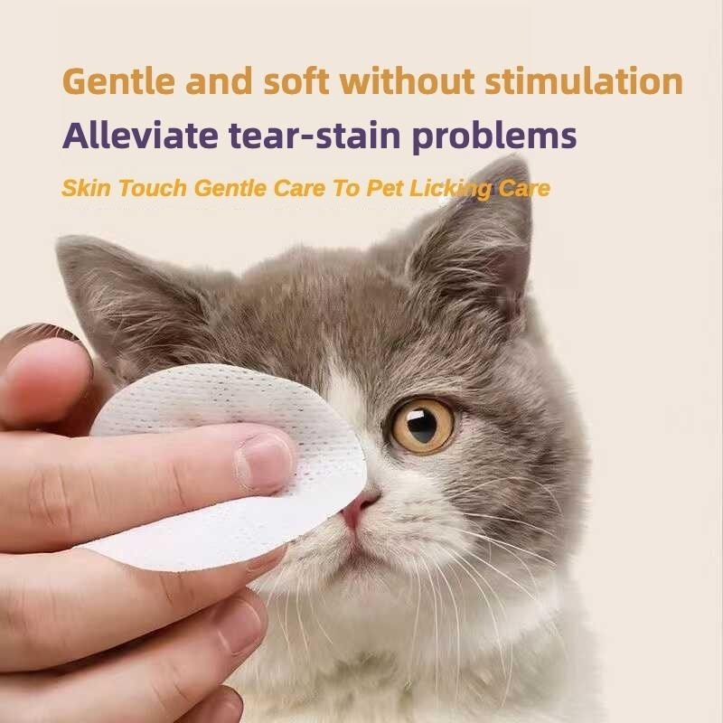 Pet Eye Cleaning Wipes for Dogs & Cats (200 Pack)